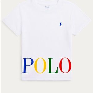 2 Polo by Ralph Lauren Boy Short Sleeve T-Shirts and Denim Shorts.